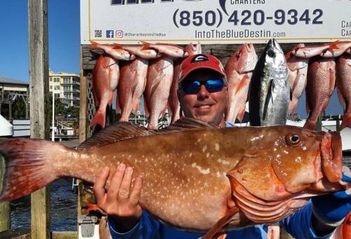 Into The Blue Fishing Charter - Grouper Fishing - 01