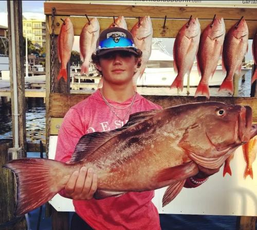 Spring Break Fishing Charter - Red Grouper